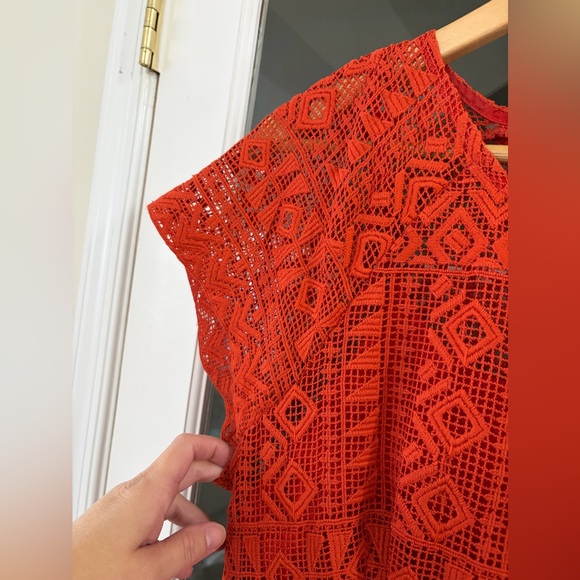 Anthropologie Prima Asymetric hanky Hem Dress - Size  8 - Picture 6 of 9